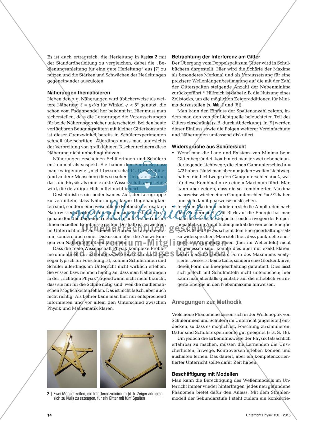 Wellenoptik unterrichten - Didaktische und methodische Anregungen Preview 3