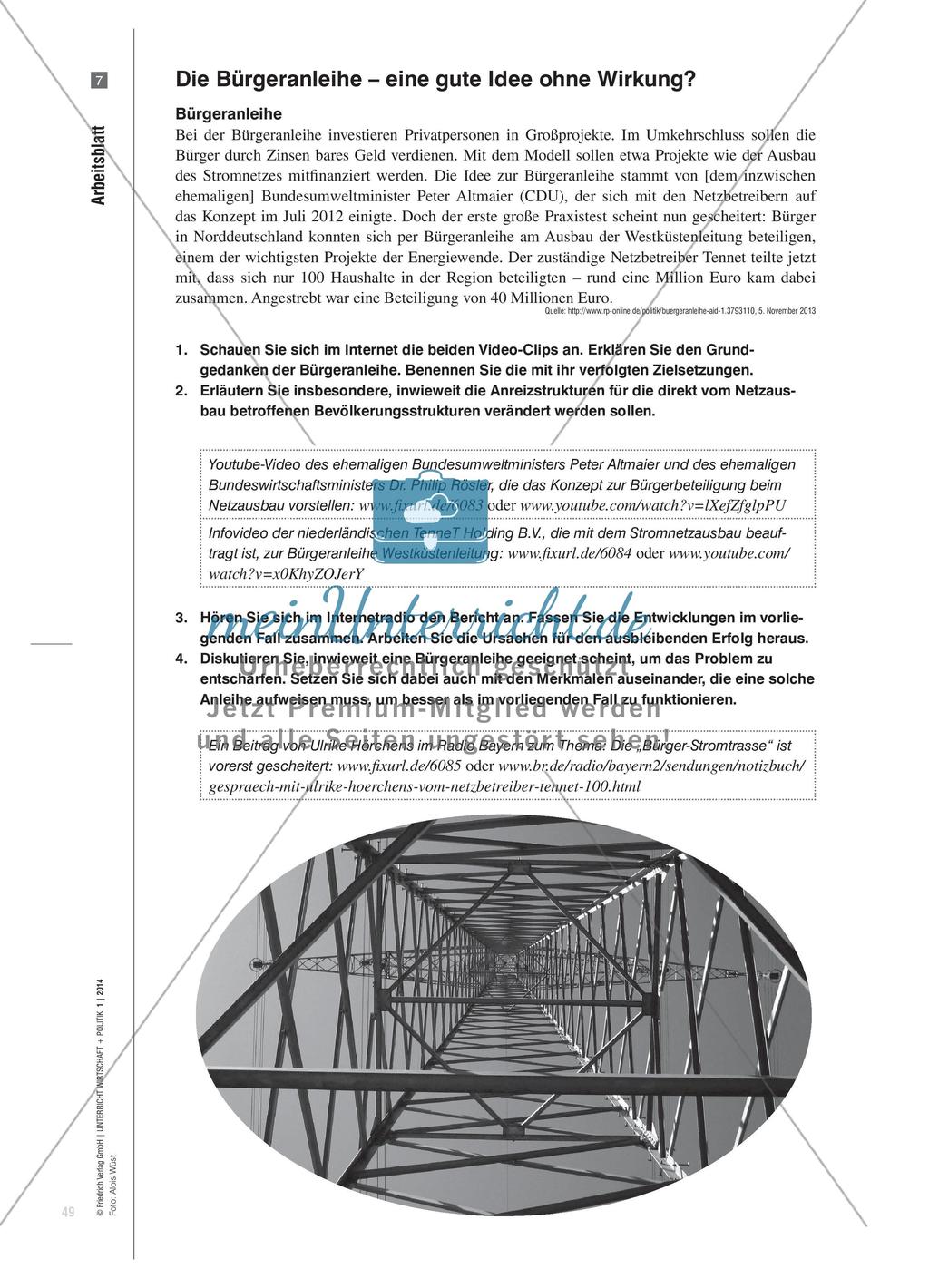 Gegen den Strom? - Der Netzausbau im Spannungsfeld von Eigeninteresse und Umweltschutz Preview 8