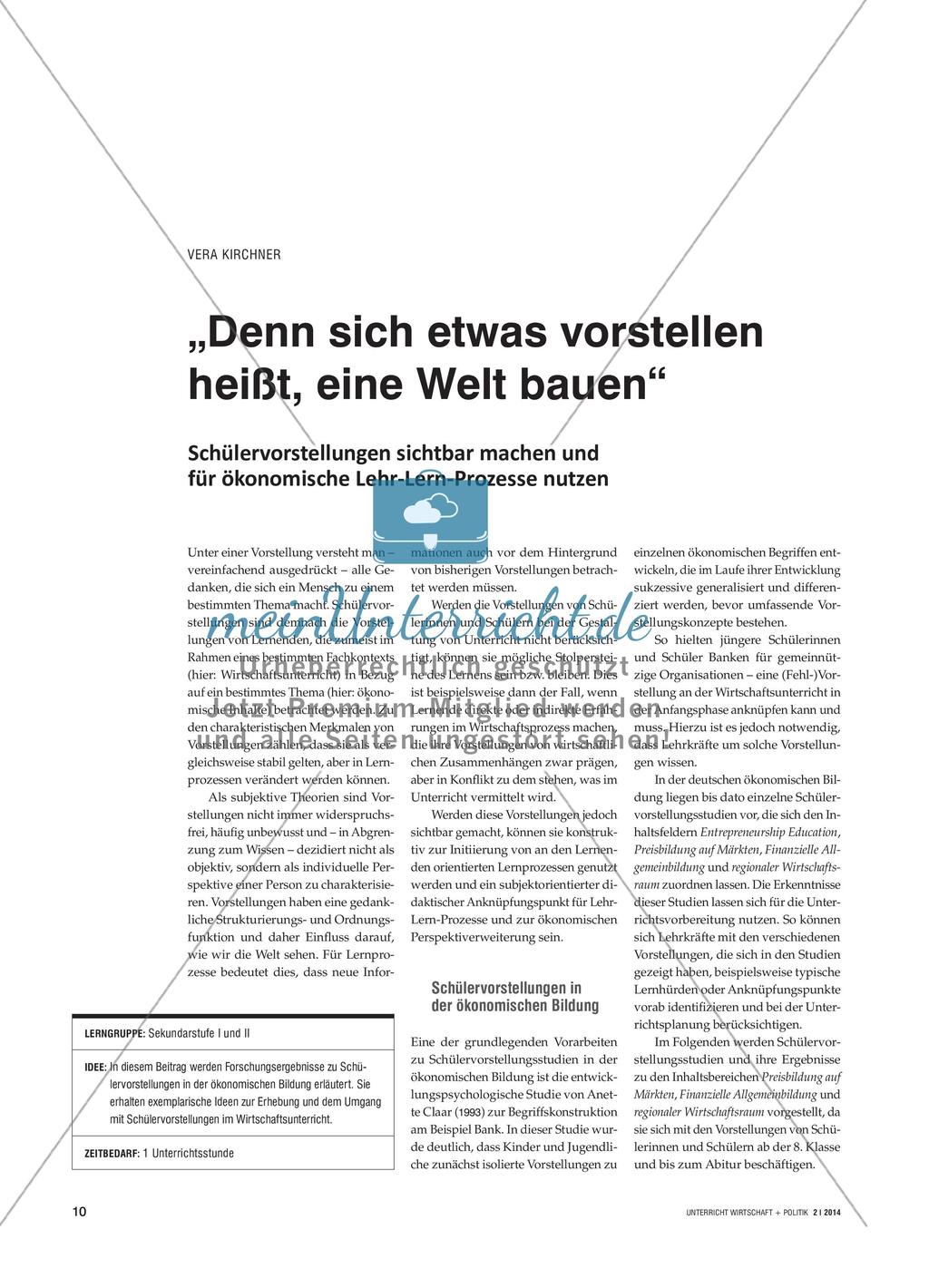 „Denn sich etwas vorstellen heißt, eine Welt bauen“ Preview 1