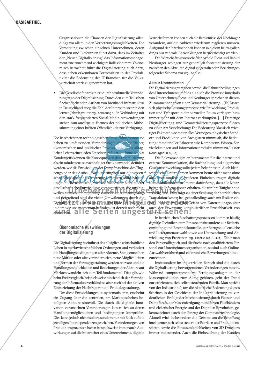 Digitalisierung - Veränderungsprozesse in Politik und Wirtschaft Preview 3