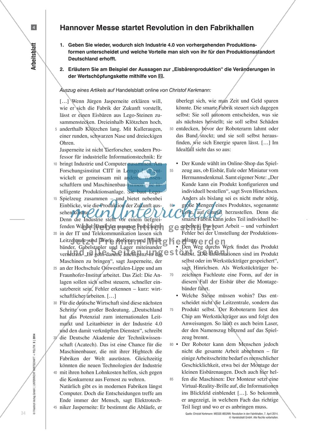 Kundenindividuelle Produktion - Erkundung einer Betriebsproduktion mit Mass Customization Preview 5