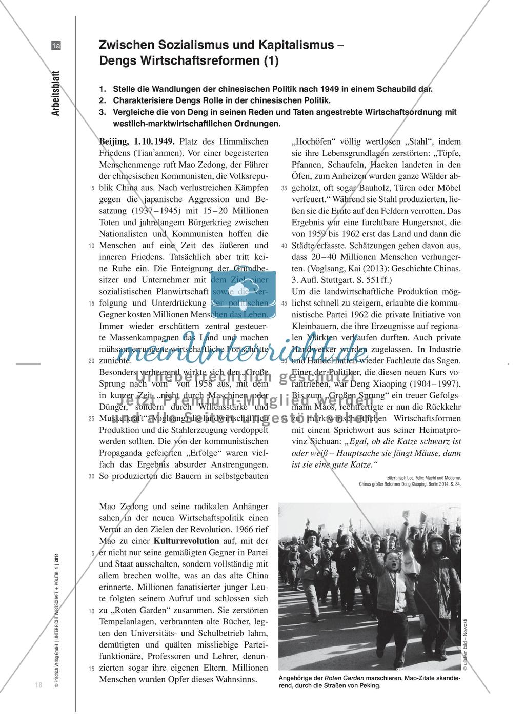 Ein chinesisches „Wirtschaftswunder“? - Historische Voraussetzungen, Akteure und Probleme Preview 3