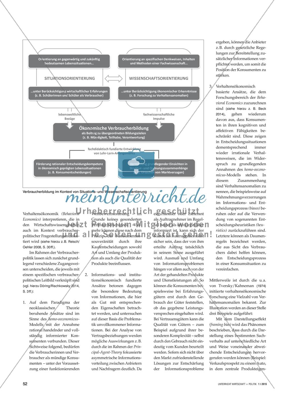 Verbraucherbildung im Kontext von Situations- und Wissenschaftsorientierung Preview 3