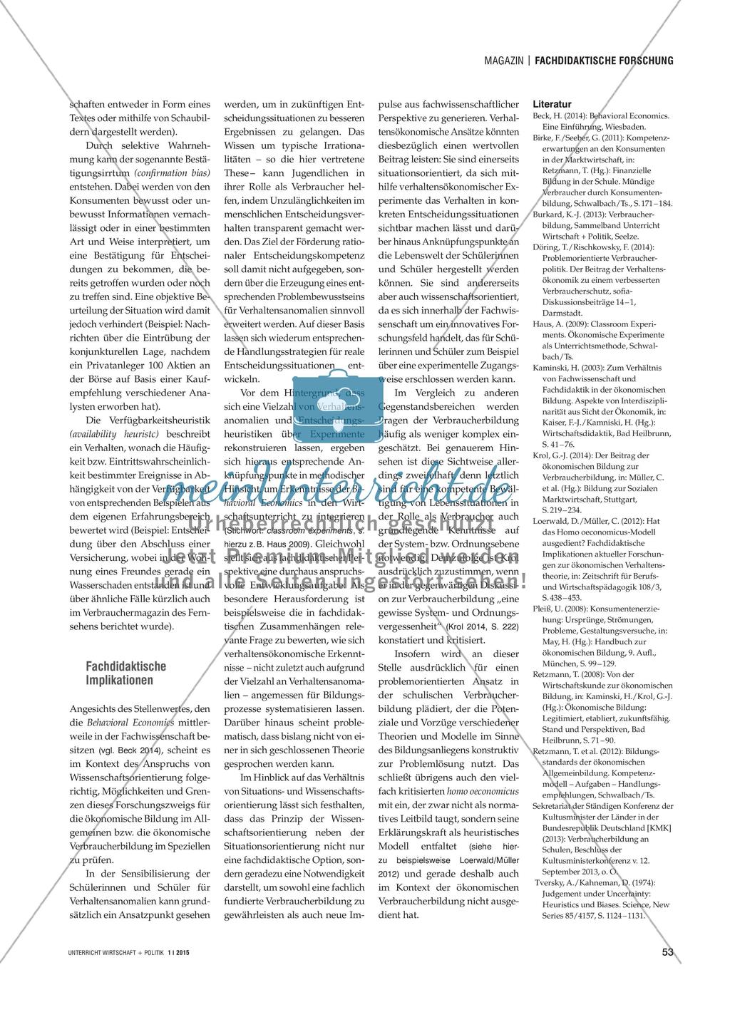 Verbraucherbildung im Kontext von Situations- und Wissenschaftsorientierung Preview 4