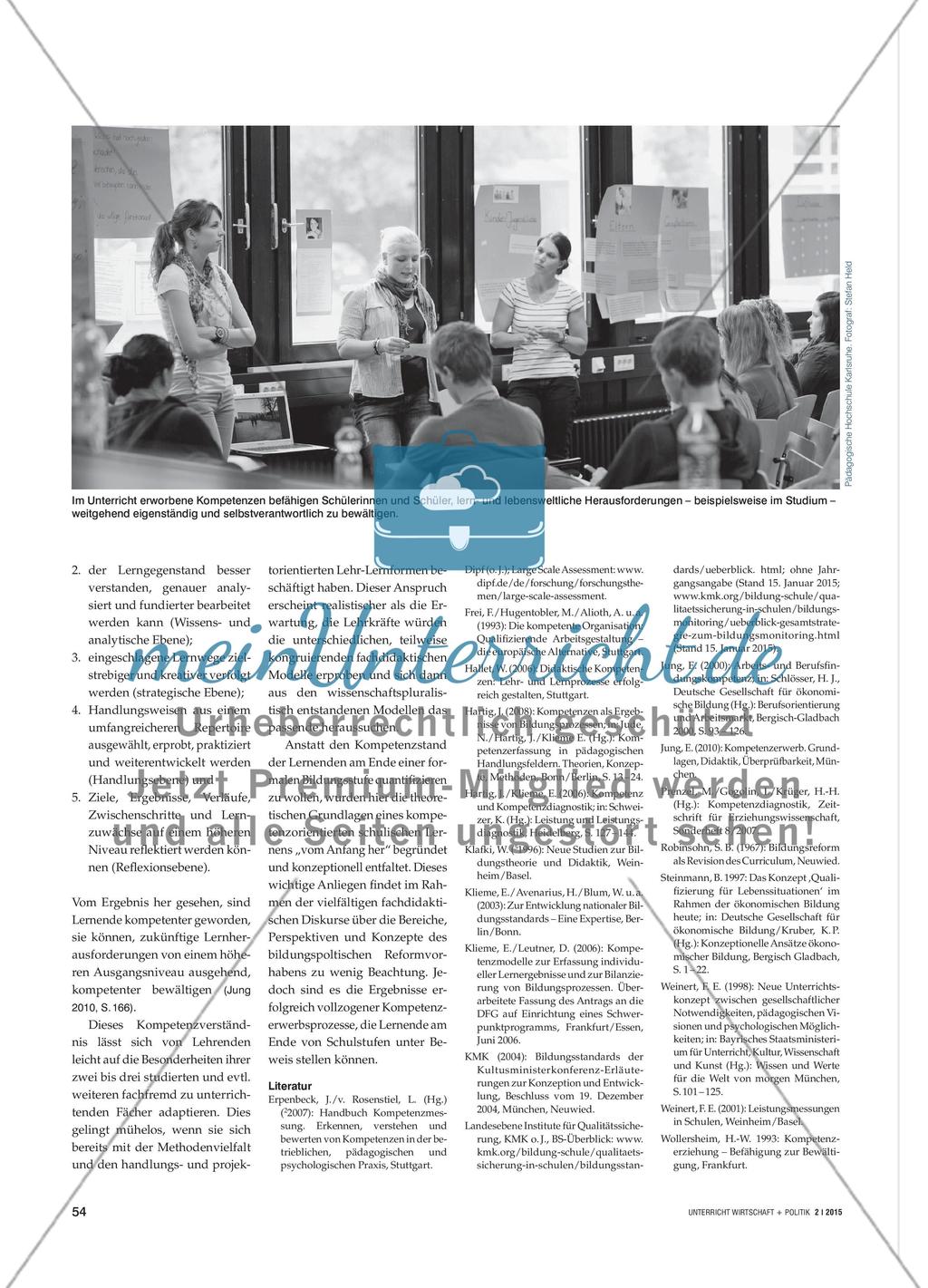 Kompetenzerwerb in Lernsituationen Preview 5