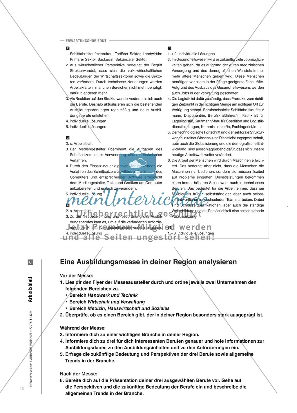 Jobs vor Ort - Regionale Arbeits- und Ausbildungsmöglichkeiten verändern sich Preview 3
