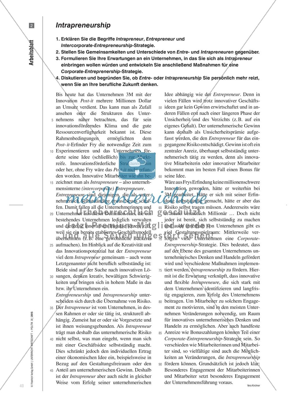 Unternehmerisches Denken und Handeln Preview 5