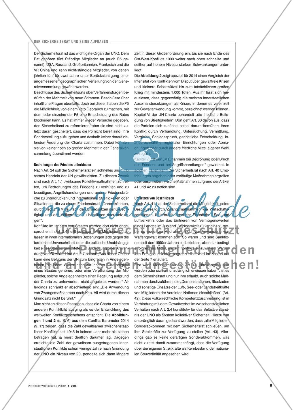 Konflikt und Kooperation - in Theorie und Praxis der internationalen Beziehungen Preview 4
