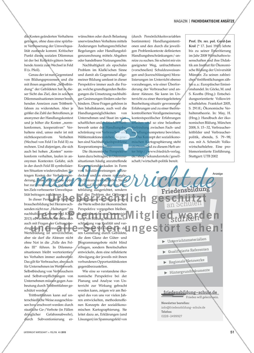 Der originäre Beitrag der ökonomischen Bildung zur Verbraucherbildung Preview 5