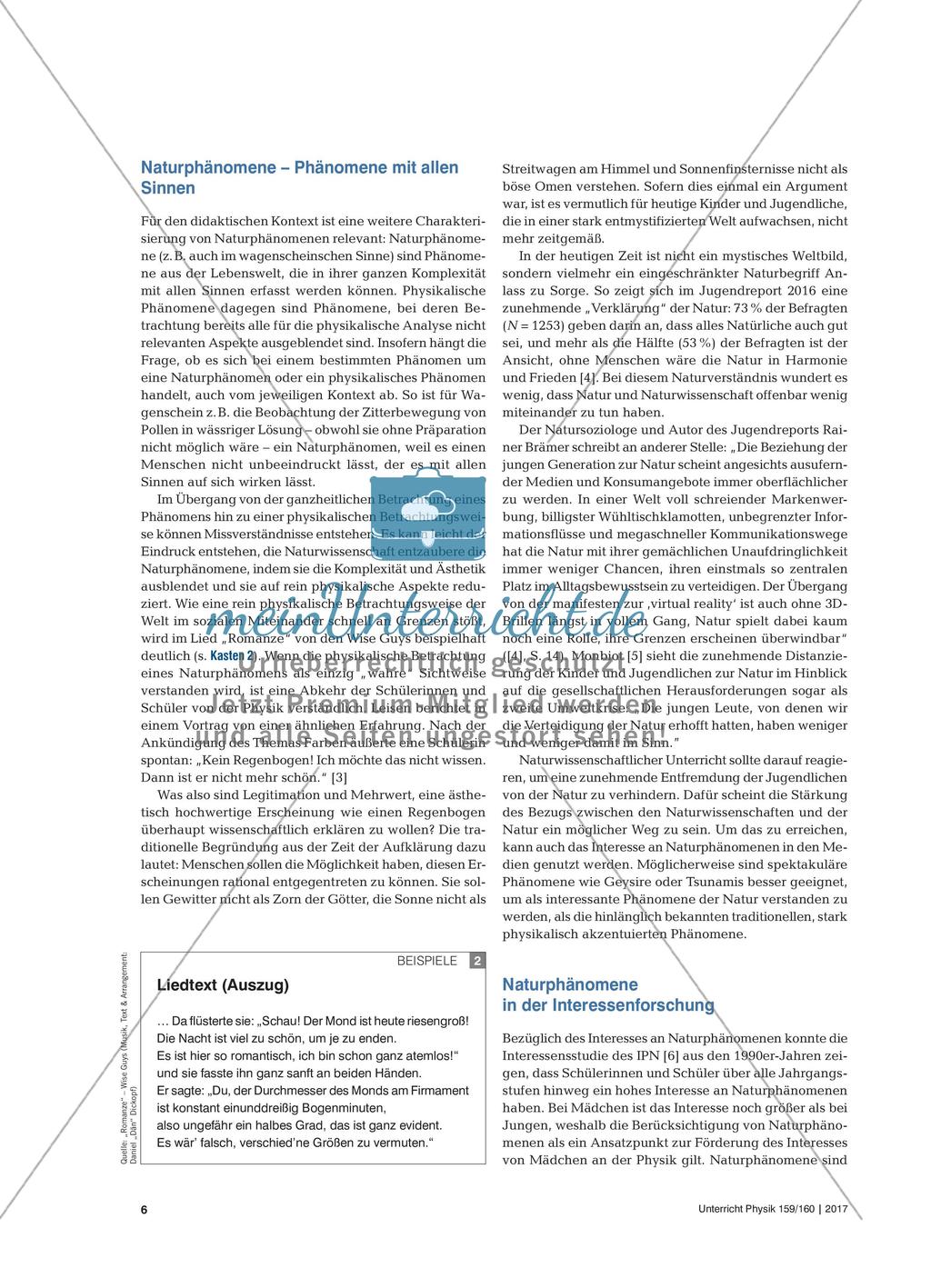 Zwischen Spektakel, Phänomen und Konstruktion - Naturphänomene wahrnehmen im digitalen Zeitalter Preview 3