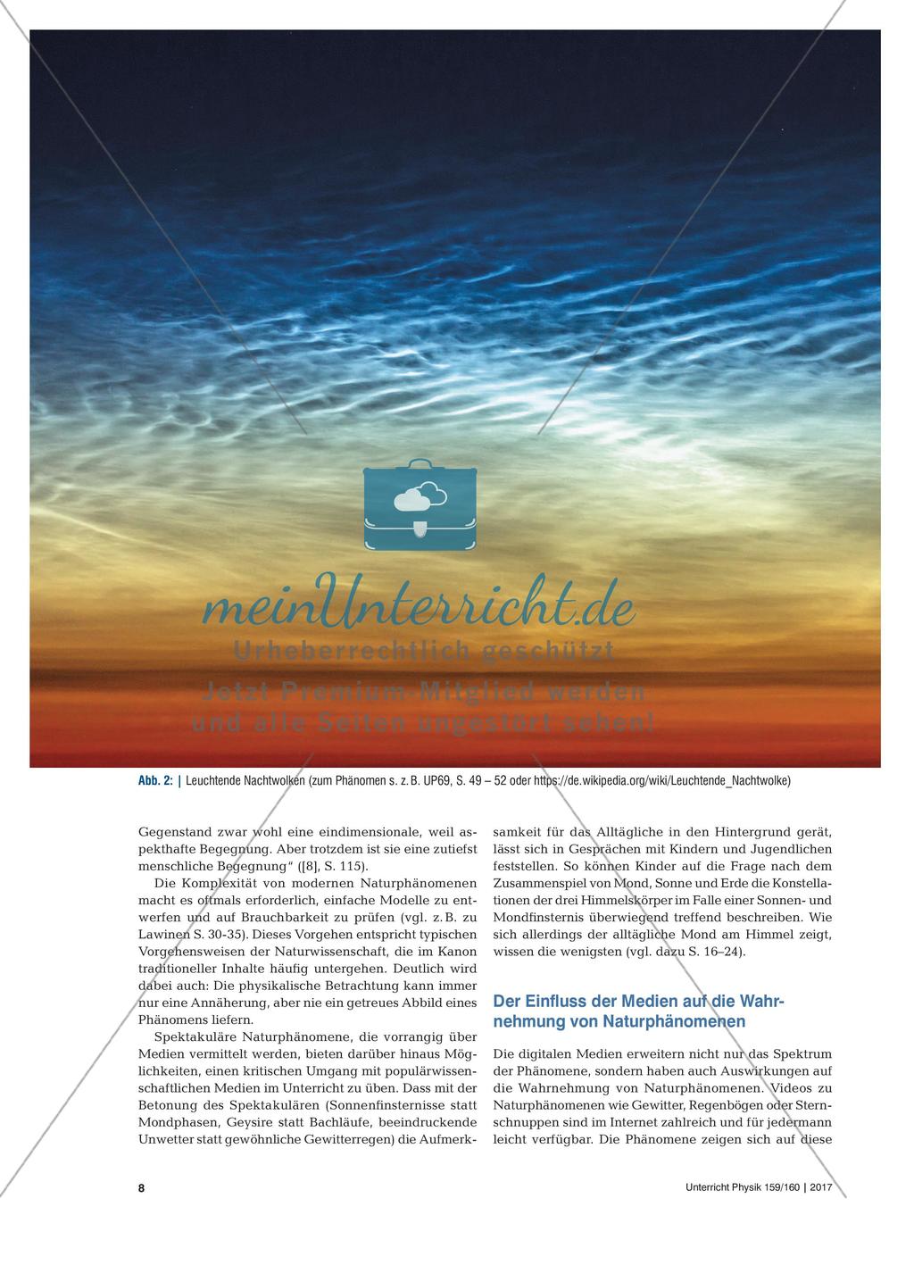 Zwischen Spektakel, Phänomen und Konstruktion - Naturphänomene wahrnehmen im digitalen Zeitalter Preview 5