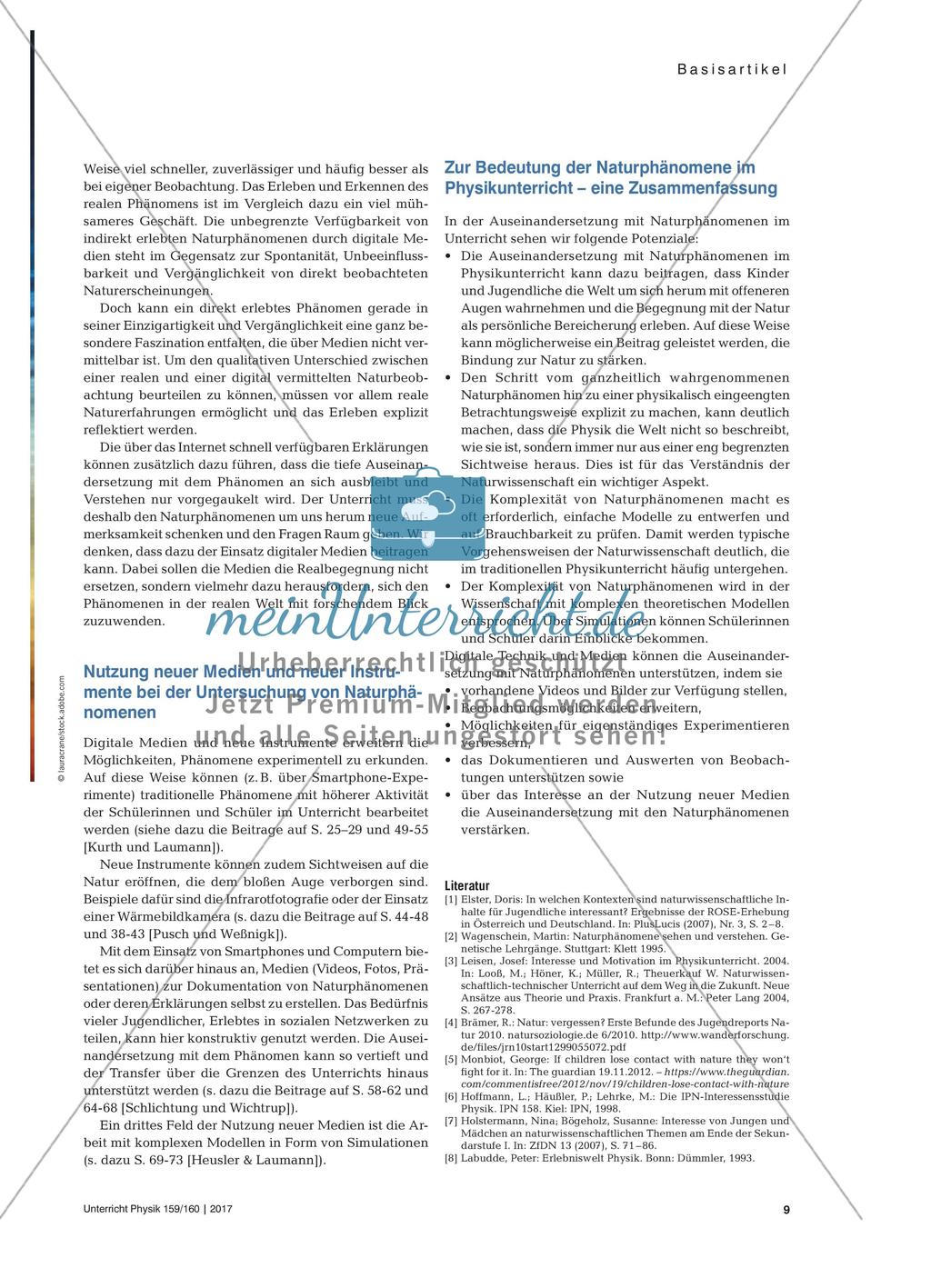 Zwischen Spektakel, Phänomen und Konstruktion - Naturphänomene wahrnehmen im digitalen Zeitalter Preview 6