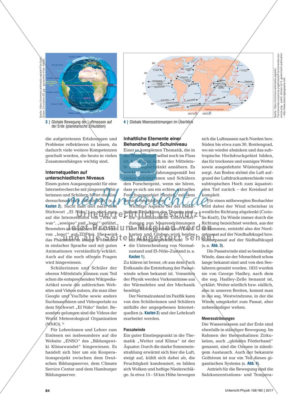El Niño und die Atamaca-Wüste - Ein fächerübergreifendes Internetrecherche-Projekt Preview 3