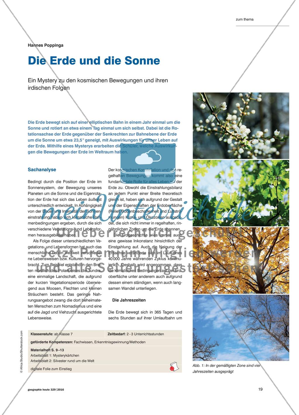 Die Erde und die Sonne - Ein Mystery zu den kosmischen Bewegungen und ihren irdischen Folgen Preview 1