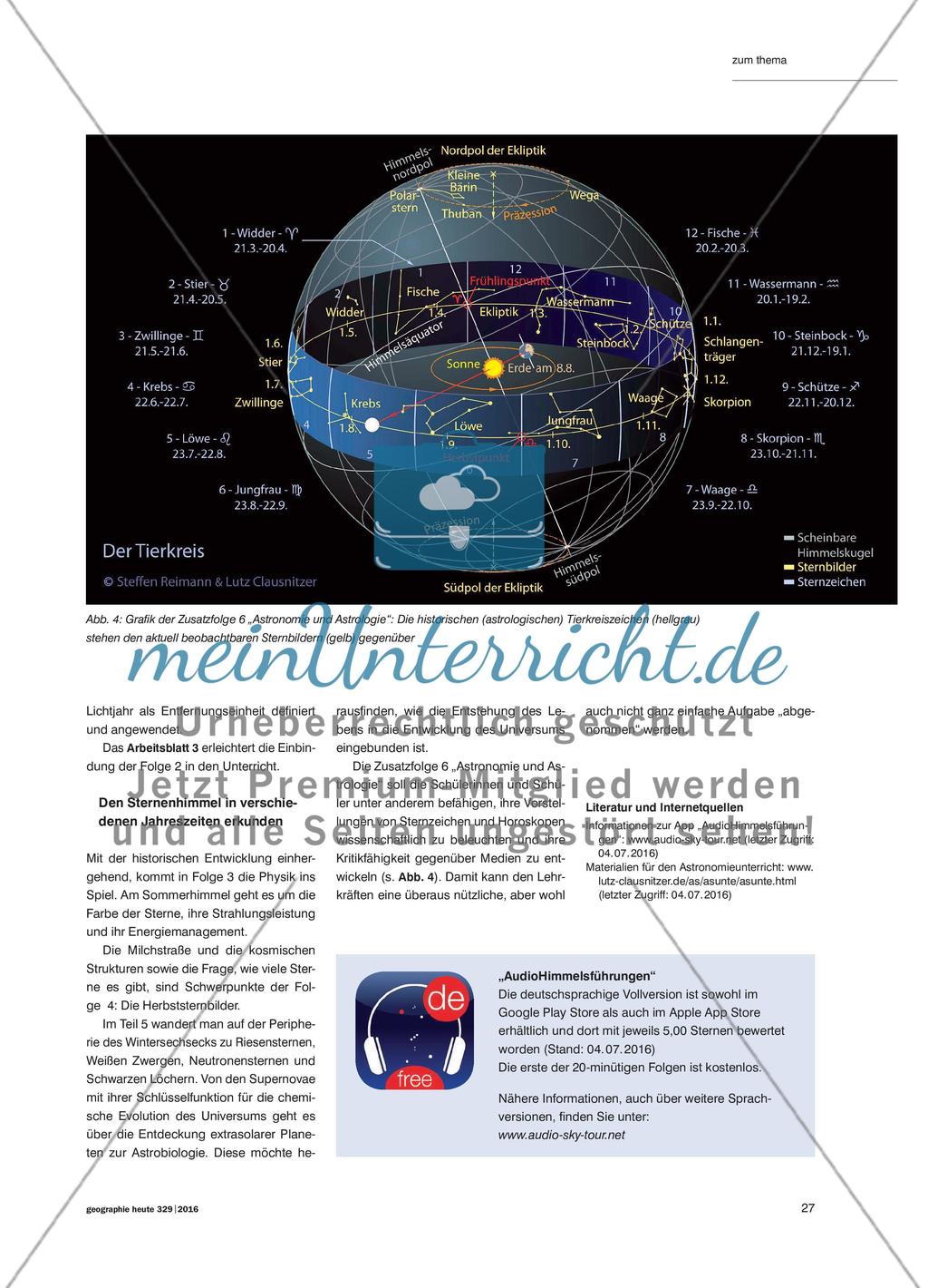 Was der Himmel über die Erde erzählt - Die App „AudioHimmelsführungen“ erklärt es am nächtlichen Sternenhimmel Preview 6
