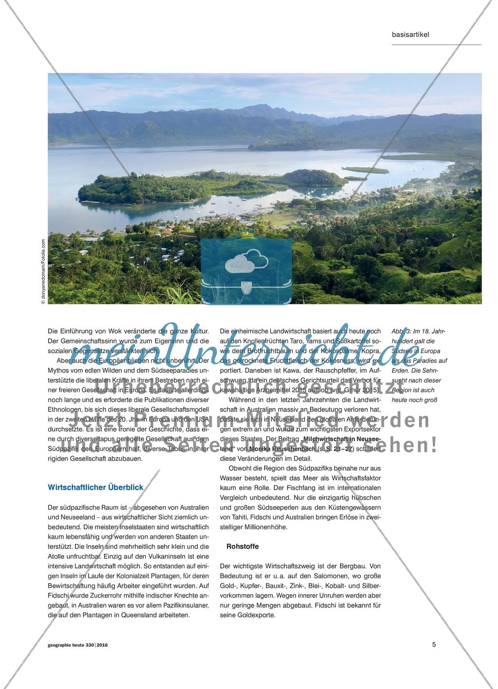 Australien, Neuseeland und die pazifische Inselwelt - Eine historisch-geographische Betrachtung Preview 4