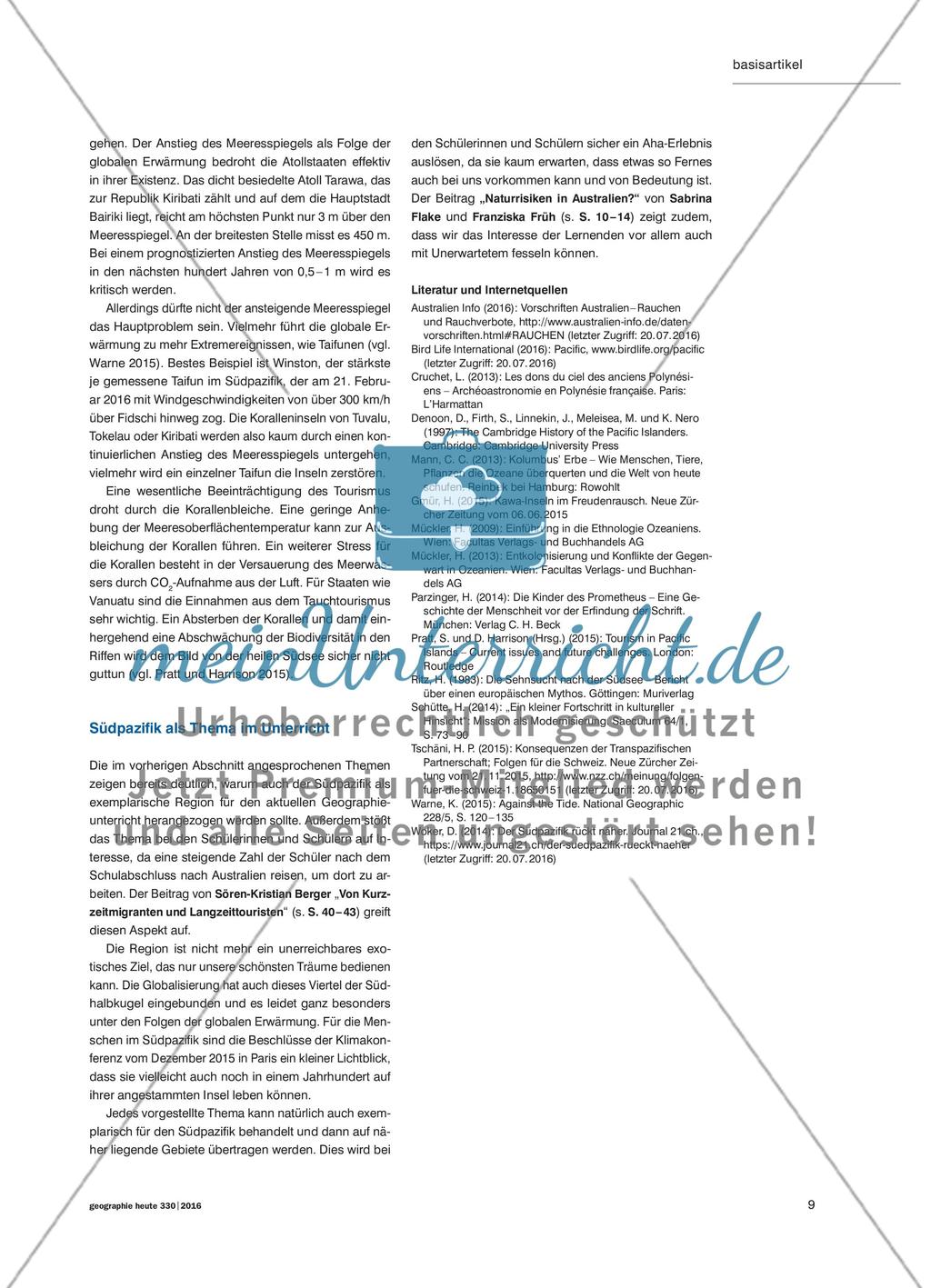 Australien, Neuseeland und die pazifische Inselwelt - Eine historisch-geographische Betrachtung Preview 8