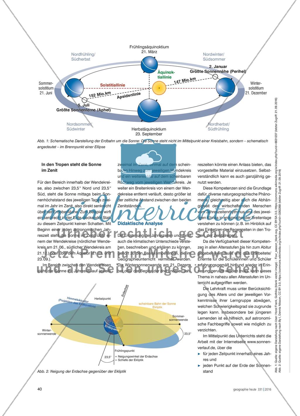 Sonnenstand und Jahreszeiten - Gezielte Analyse des Sonnenverlaufs mit www.sonnenverlauf.de Preview 2