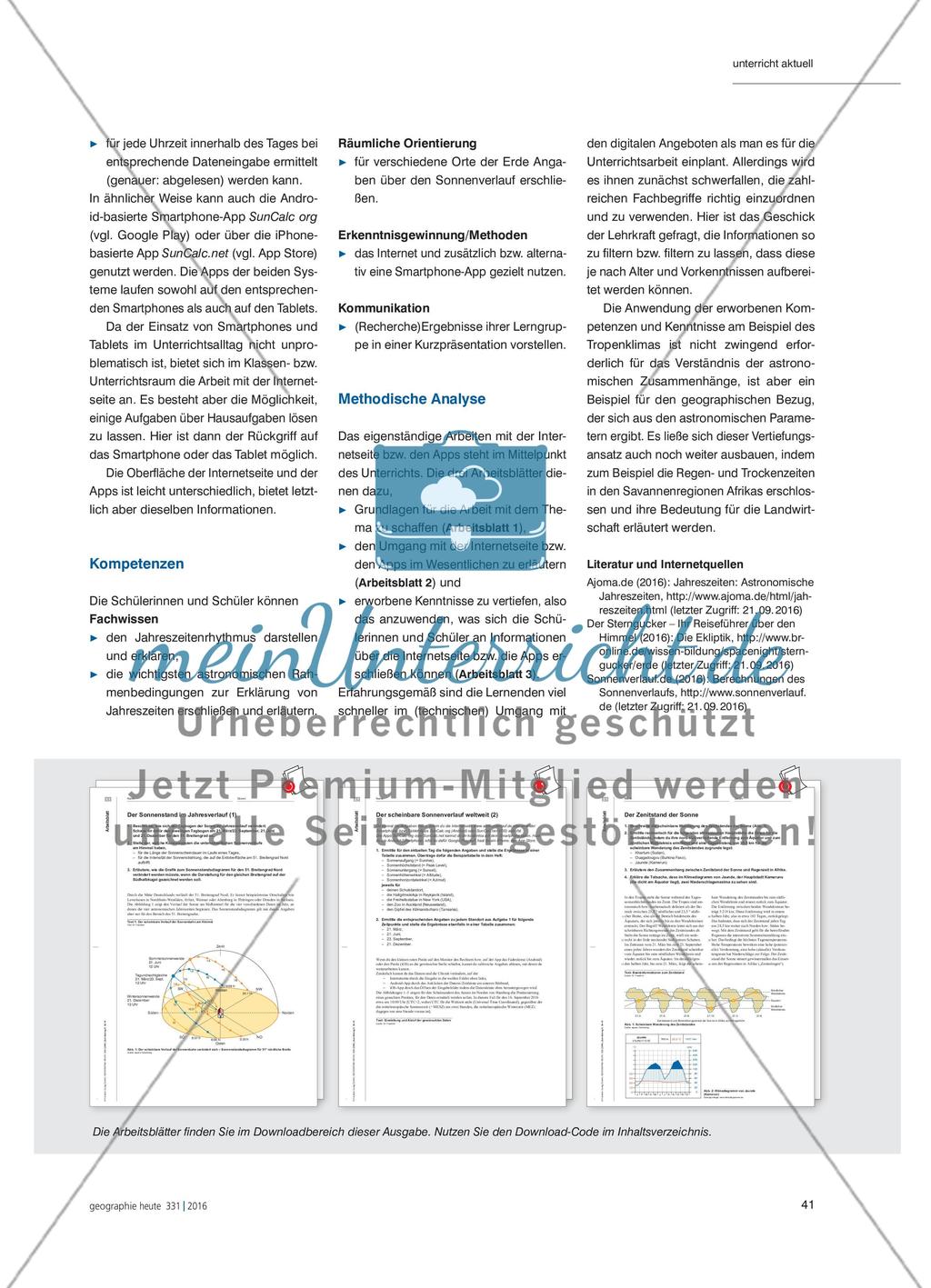 Sonnenstand und Jahreszeiten - Gezielte Analyse des Sonnenverlaufs mit www.sonnenverlauf.de Preview 3