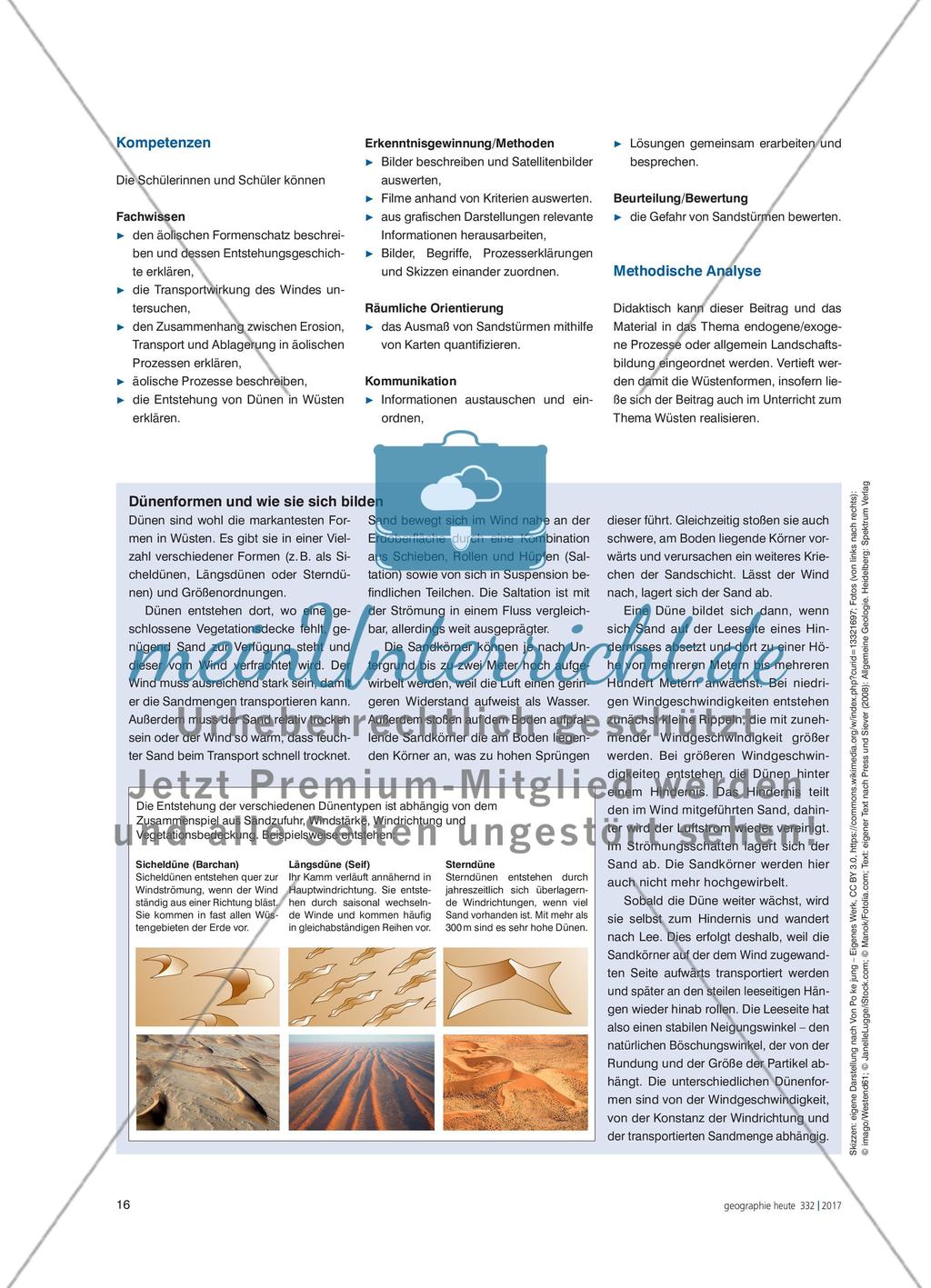 Der Wind, der Wind, das himmlische Kind … - Die Dynamik des Windes in Wüsten Preview 3