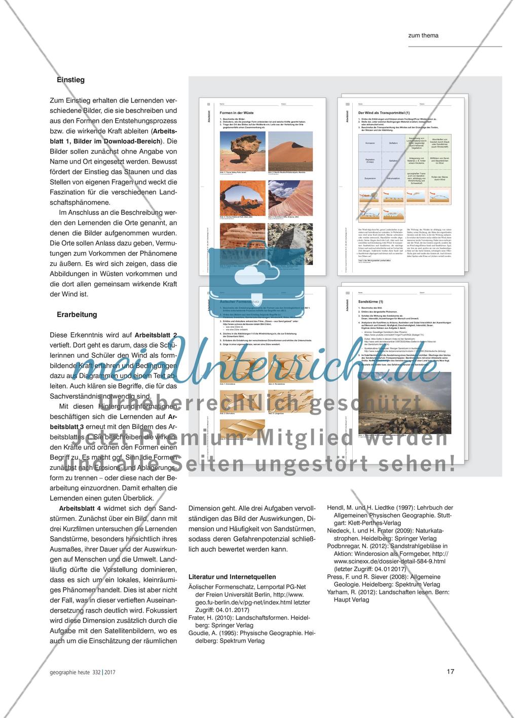 Der Wind, der Wind, das himmlische Kind … - Die Dynamik des Windes in Wüsten Preview 4