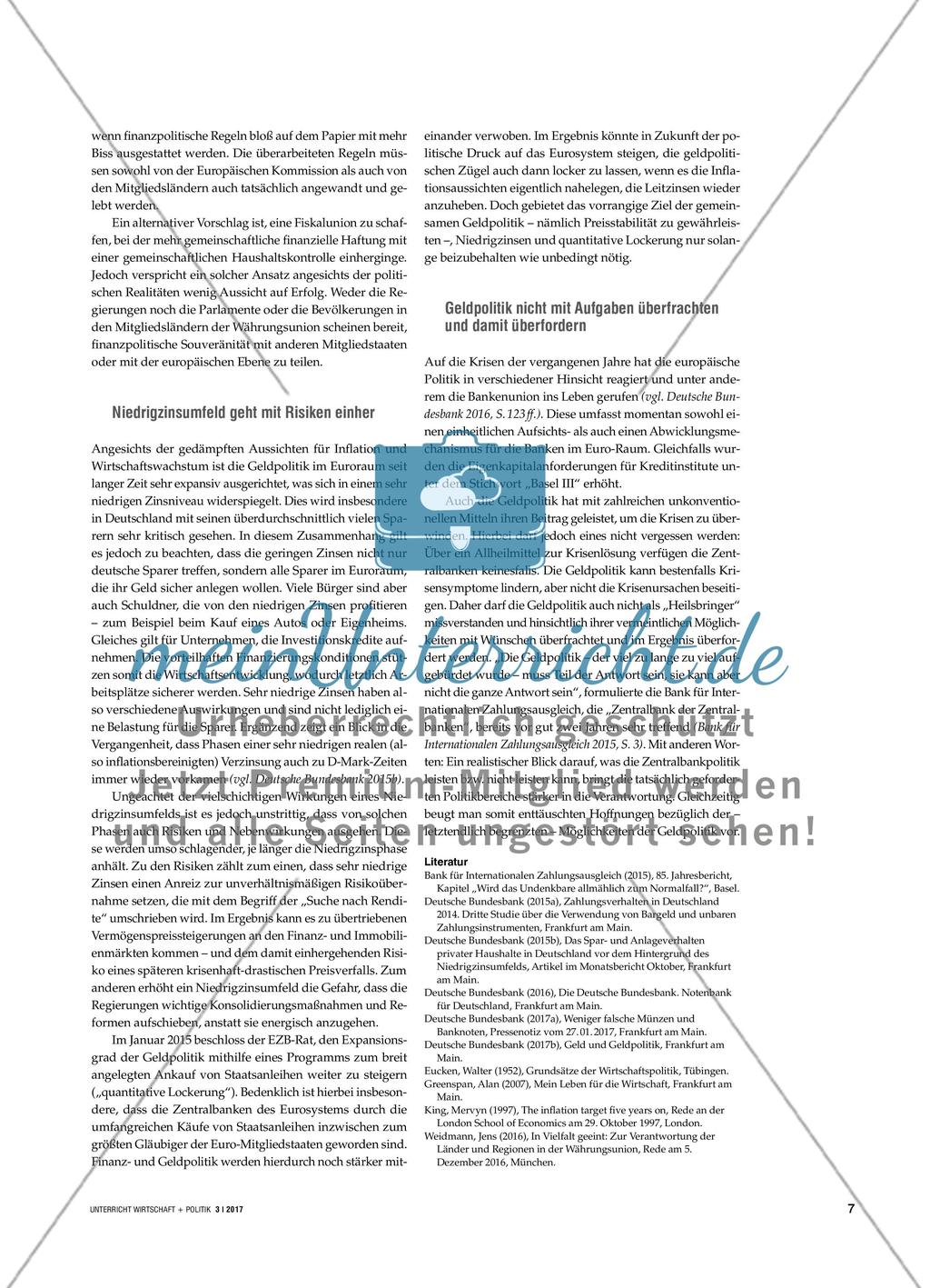 Geld und Geldpolitik Preview 6