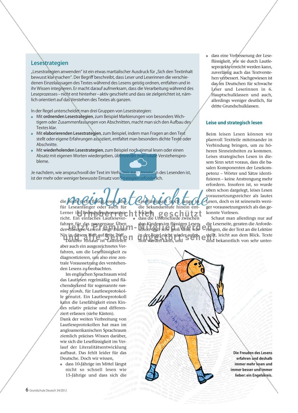 Laut lesen, leise lesen Preview 3