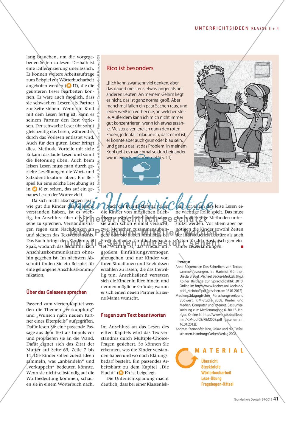 Wir lesen ein Buch - Jeder für sich und doch zusammen Preview 3
