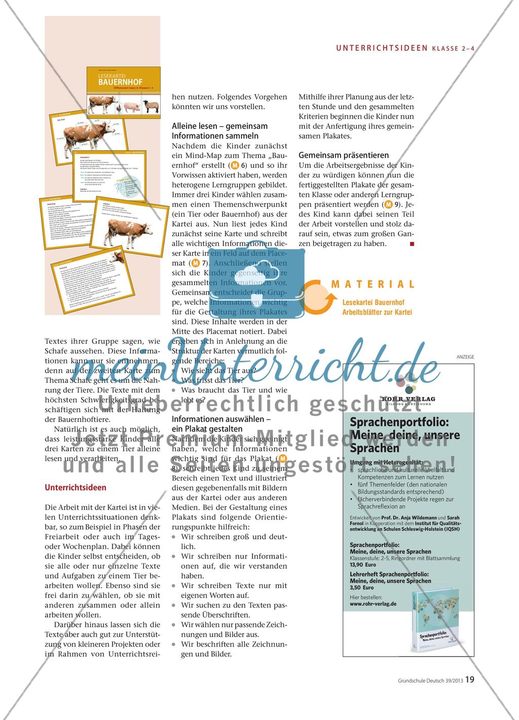 Jeder für sich und auch zusammen - Sachtexte individuell und kooperativ nutzen Preview 2