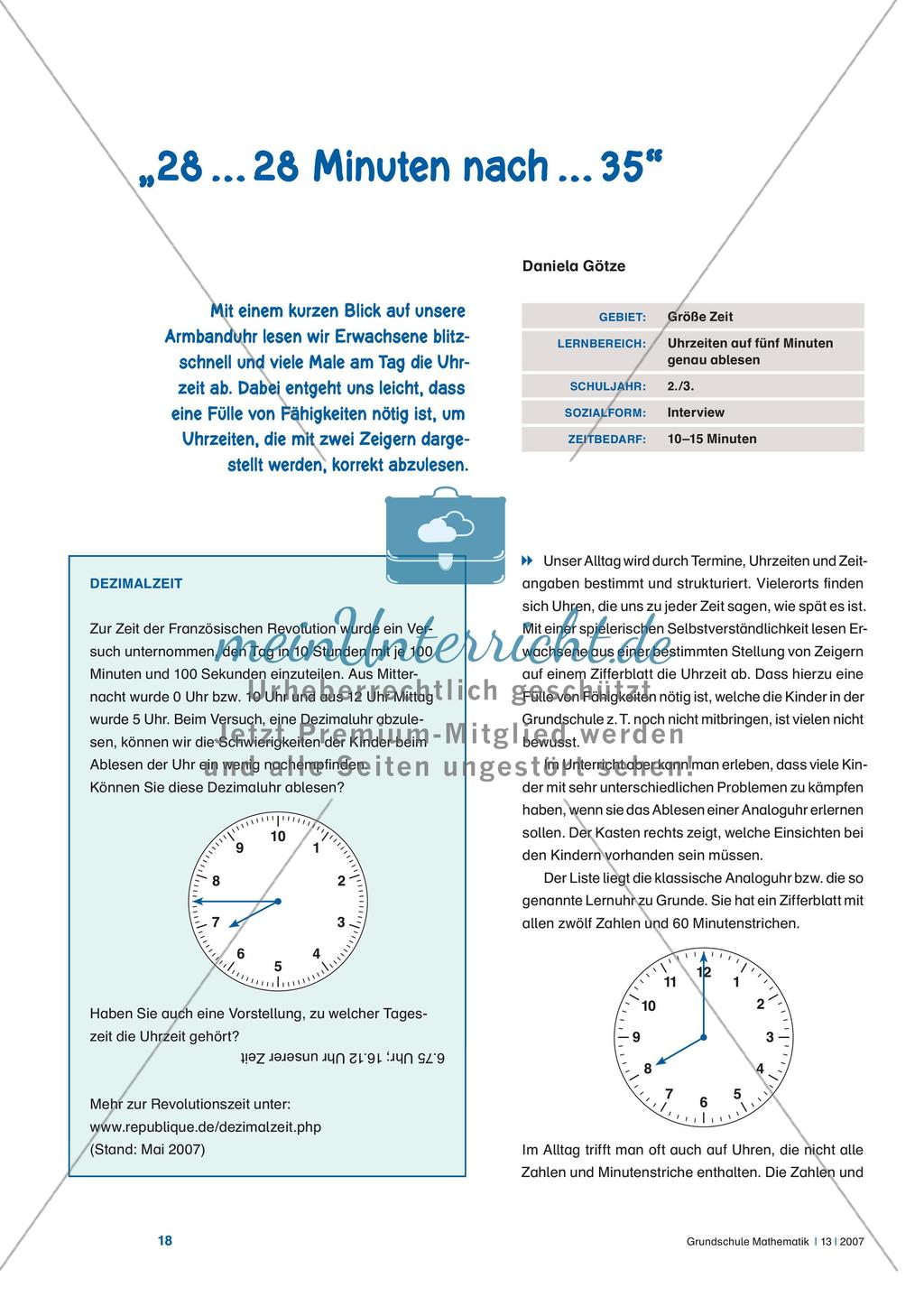 „28 … 28 Minuten nach … 35“ Preview 1