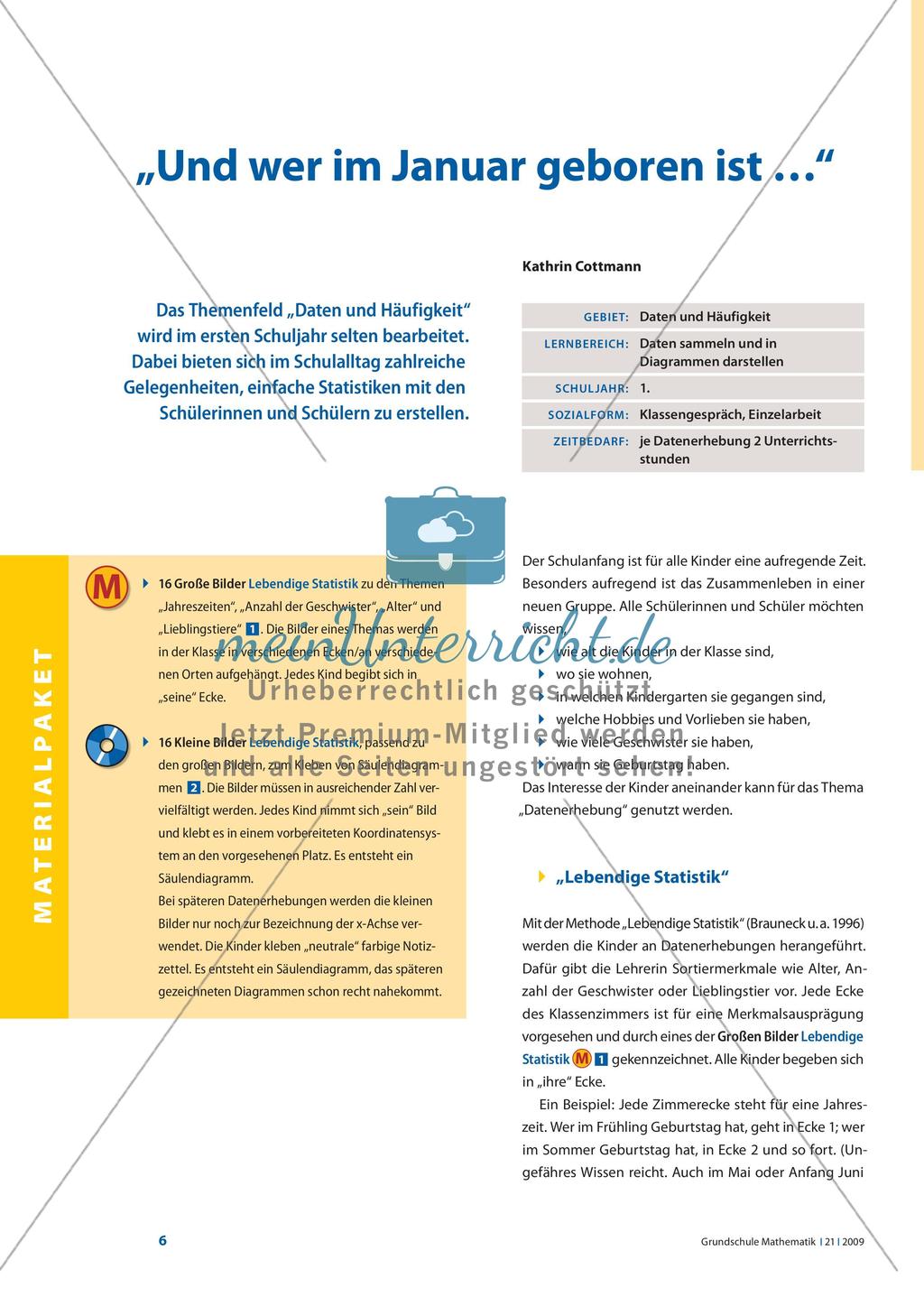 „Und wer im Januar geboren ist …“ Preview 1