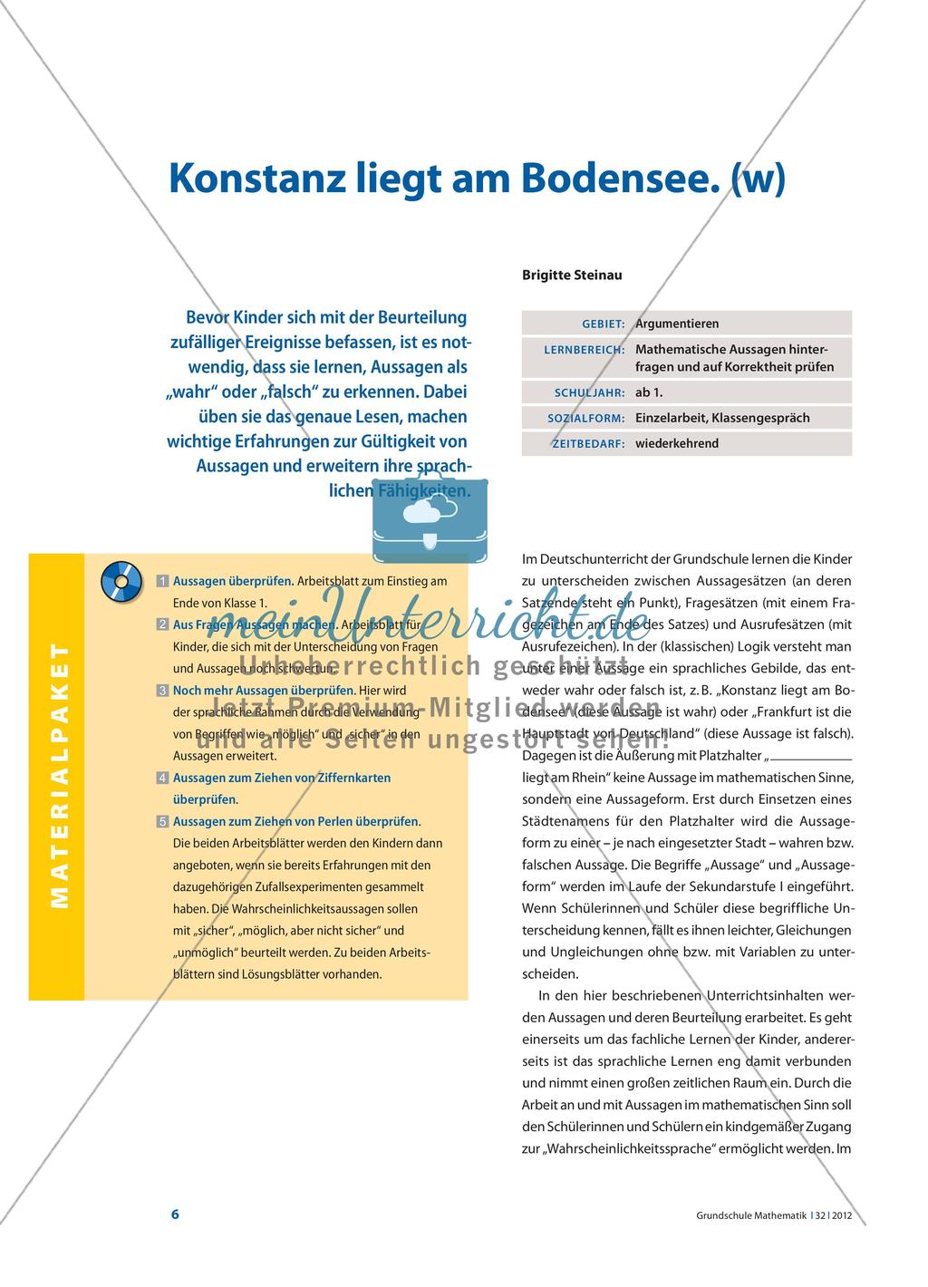 Konstanz liegt am Bodensee. (w) Preview 1