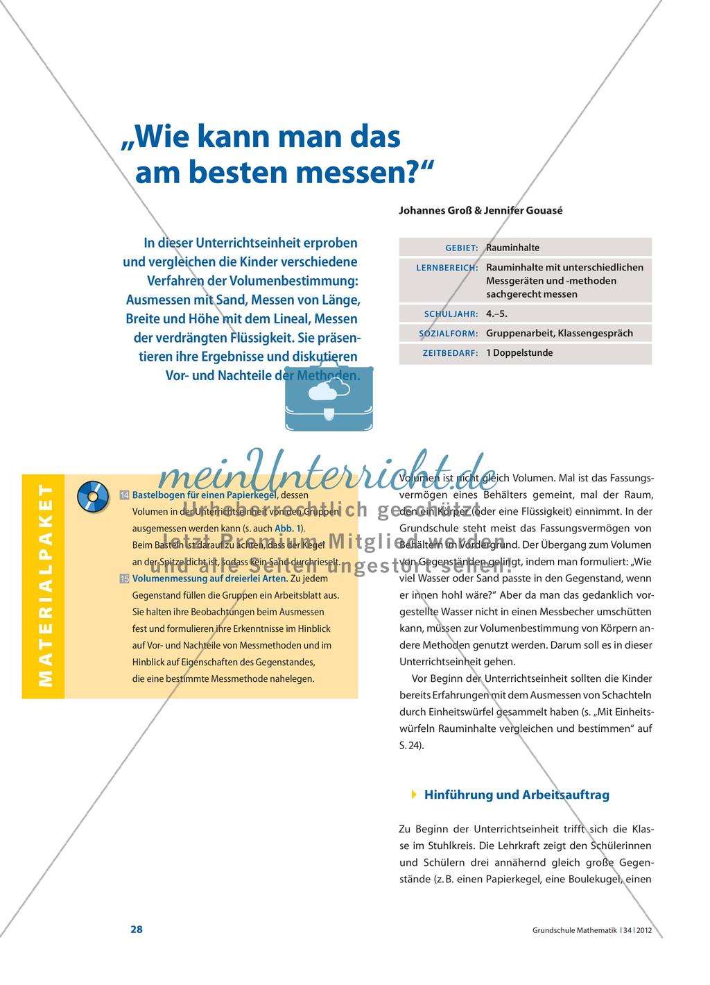 Wie kann man das am besten messen? Preview 1