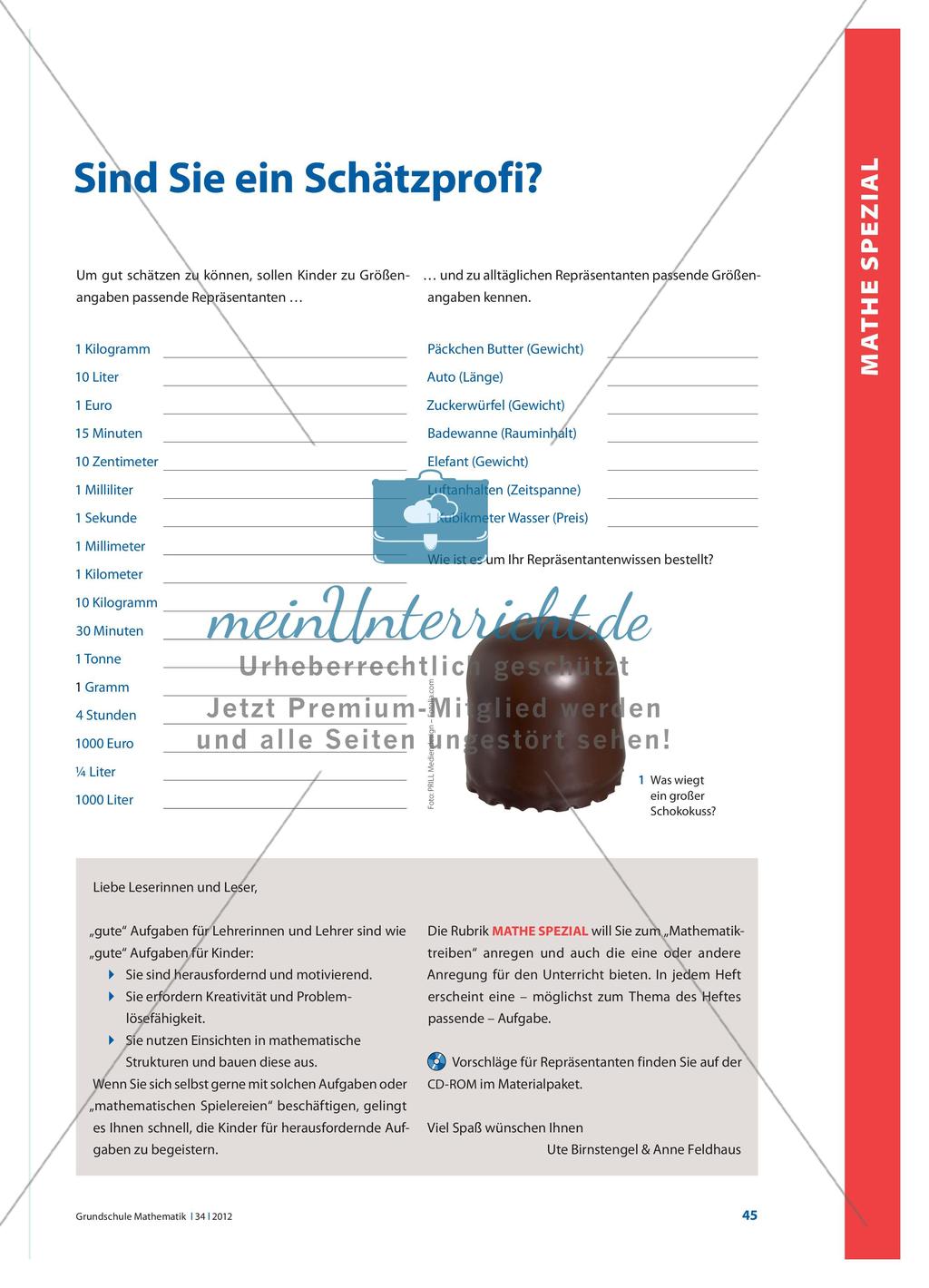 mathe spezial: Sind Sie ein Schätzprofi? Preview 1