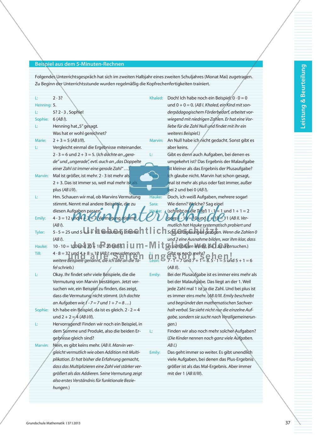 Interpretiere ich wirklich richtig? - Individuelle Äußerungen der Kinder anerkennen und bewerten Preview 2