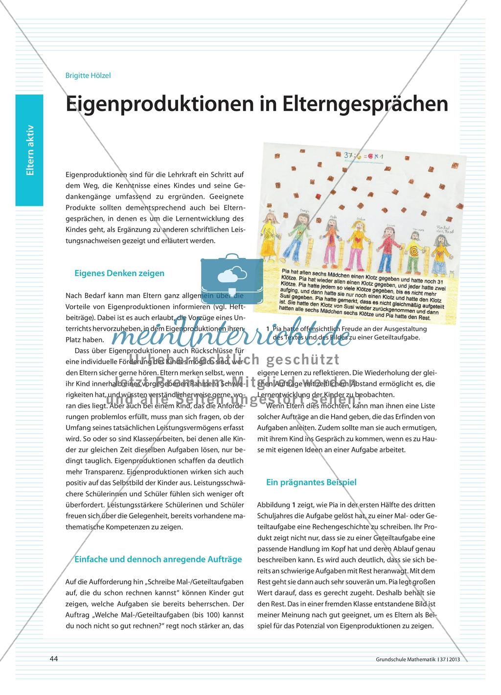 Eigenproduktionen in Elterngesprächen Preview 1