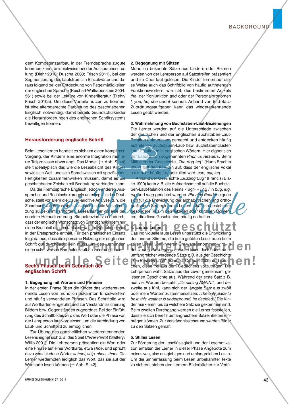 Take Heart and Read! - Vorschläge zum systematischen Aufbau der Lesefertigkeiten Preview 2