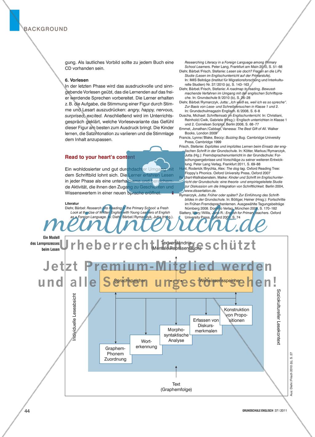 Take Heart and Read! - Vorschläge zum systematischen Aufbau der Lesefertigkeiten Preview 3