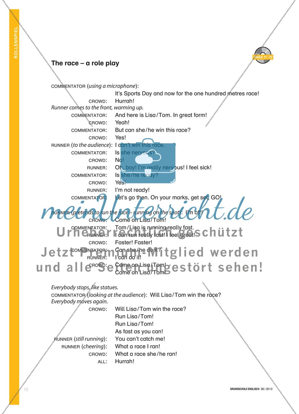 The Crazy sports Day - Mit einem Wimmelbild arbeiten Preview 3
