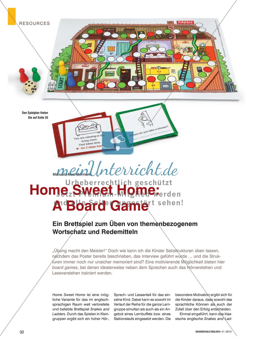 Home Sweet Home: A Board Game Preview 1