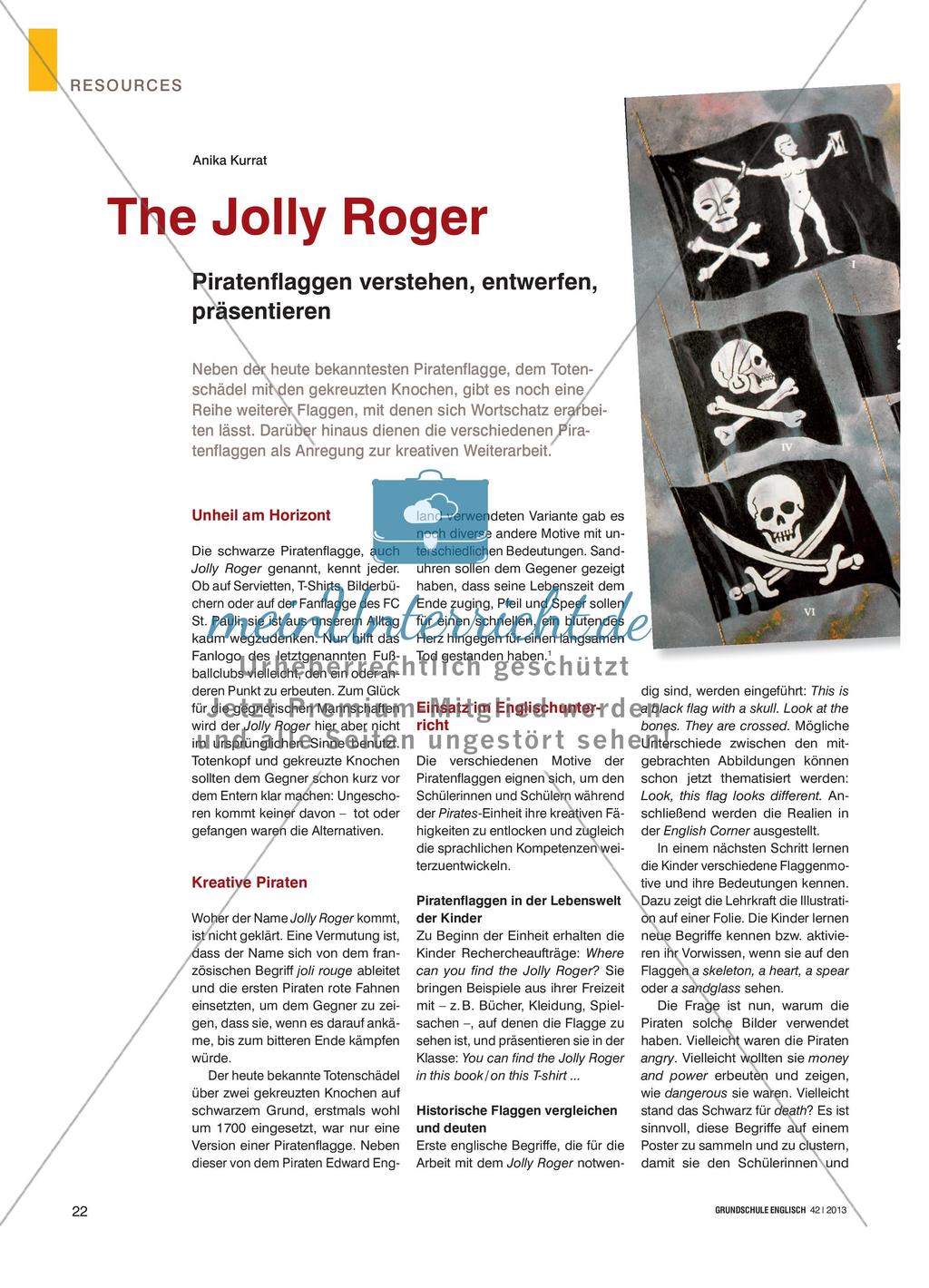 The Jolly Roger - Piratenflaggen verstehen, entwerfen, präsentieren Preview 1