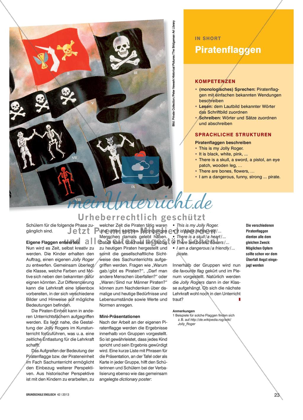 The Jolly Roger - Piratenflaggen verstehen, entwerfen, präsentieren Preview 2