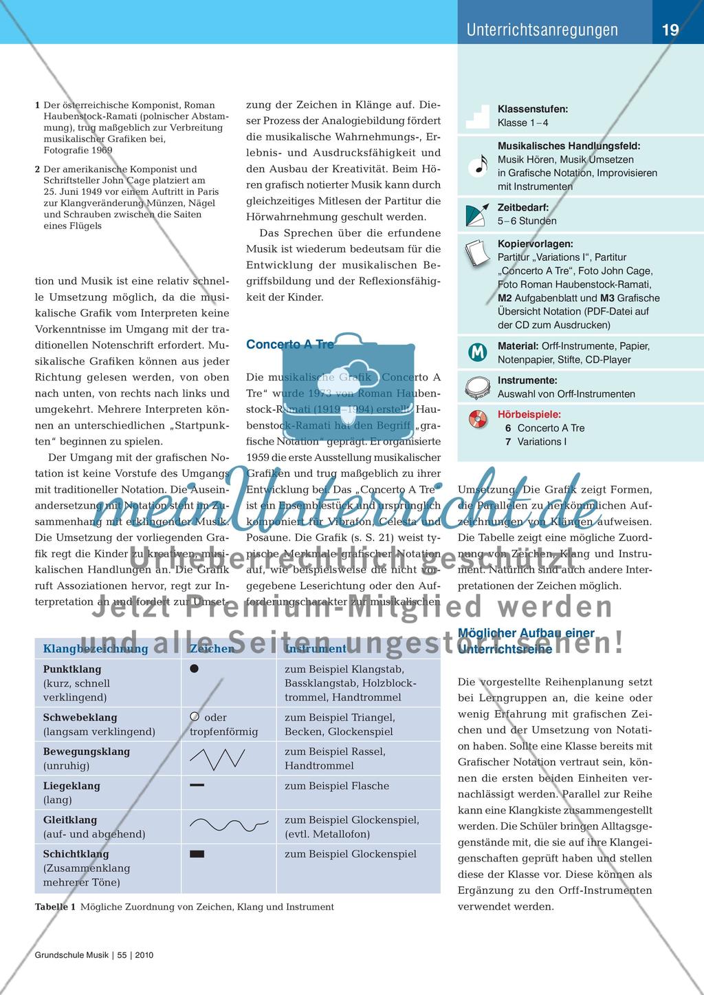 Improvisation zum „Concerto A Tre“ Preview 2