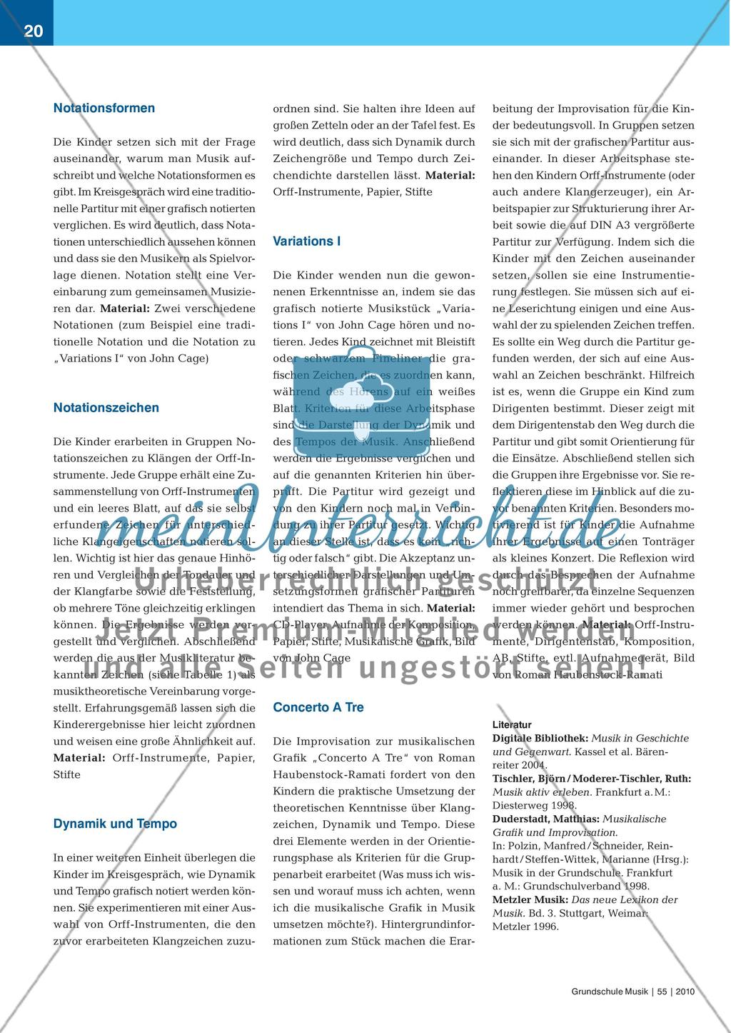 Improvisation zum „Concerto A Tre“ Preview 3