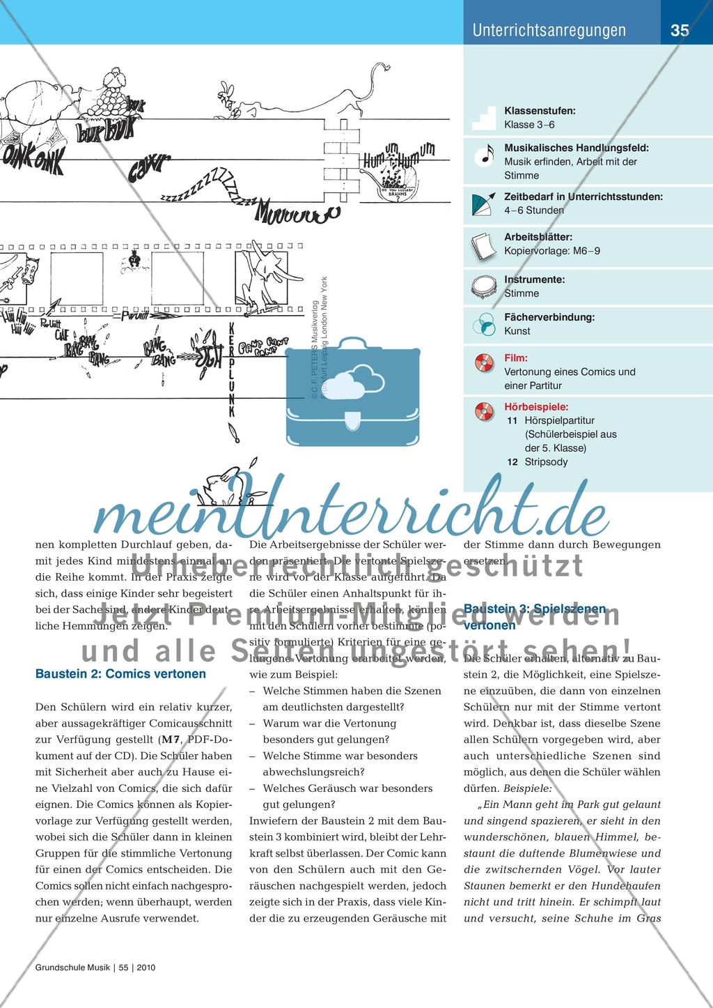 „Stripsody“ – Stimmbildung mal anders: Experimentieren mit der Stimme Preview 2