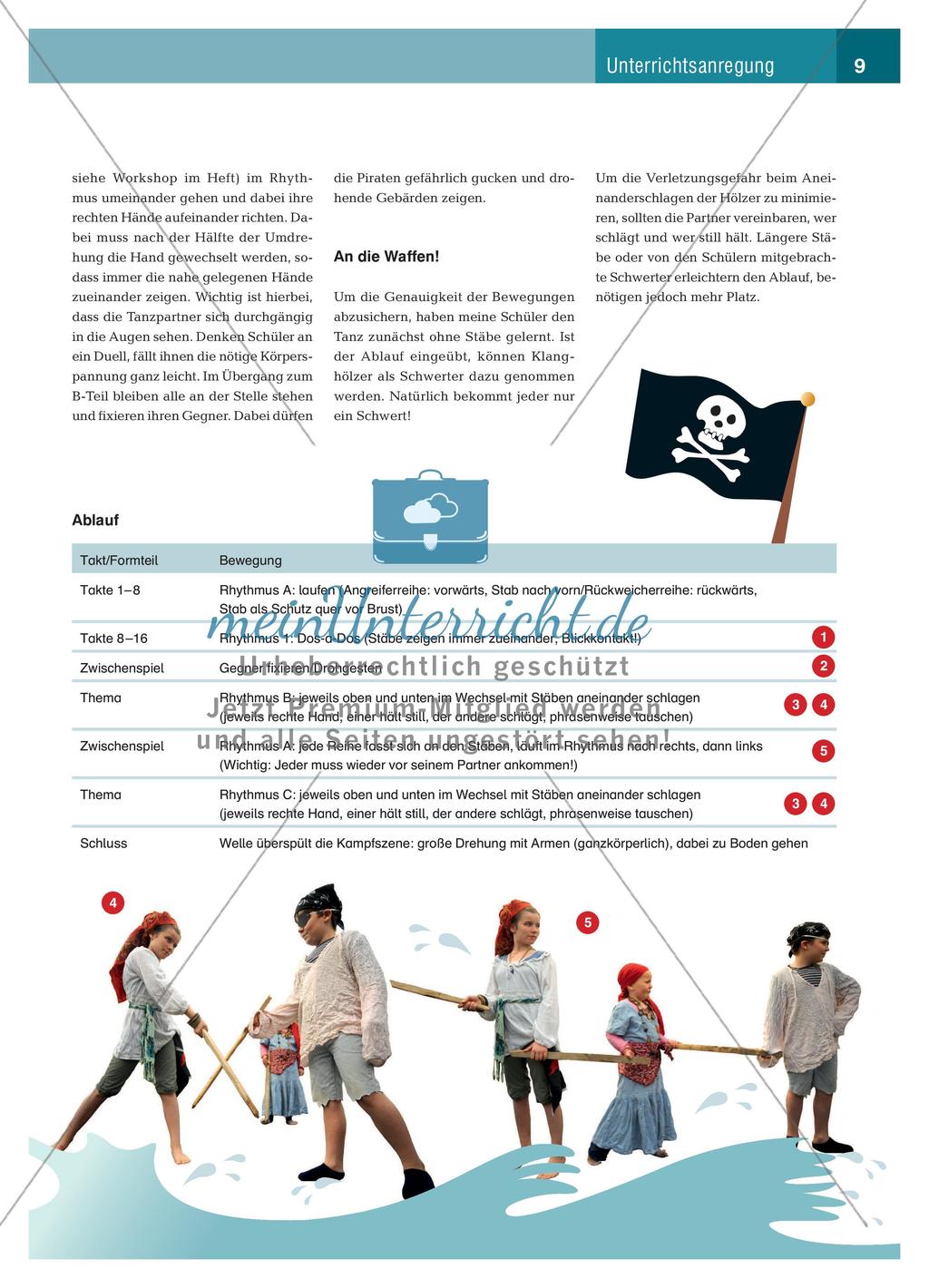 Die tänzerische Umsetzung eines Piratenkampfes Preview 3