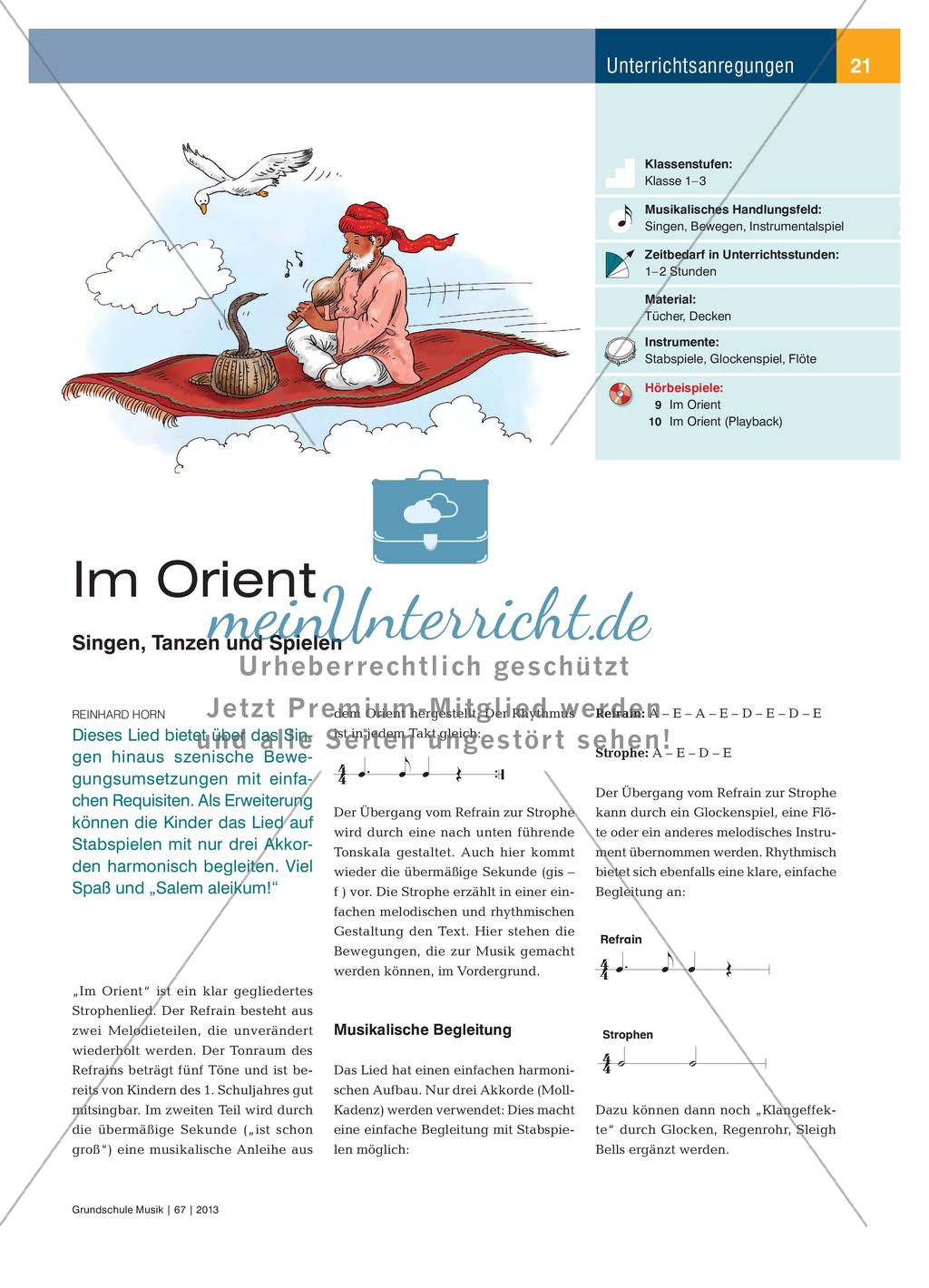 Im Orient - Singen, Tanzen und Spielen Preview 1