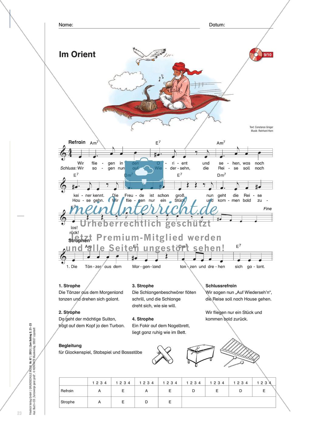 Im Orient - Singen, Tanzen und Spielen Preview 3