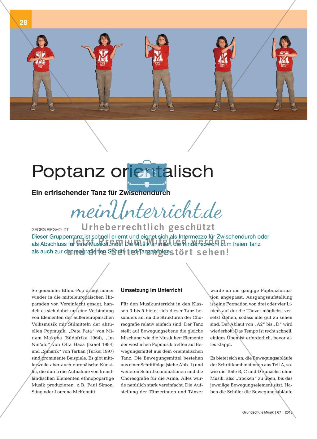 Poptanz orientalisch - Ein erfrischender Tanz für Zwischendurch Preview 1