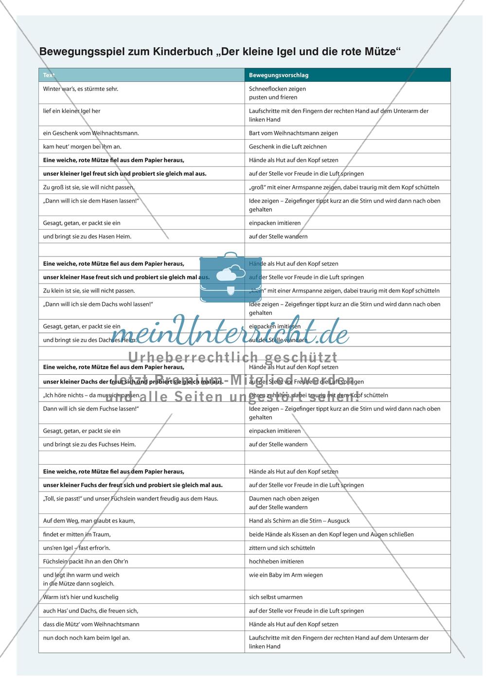 Eine rote Mütze für den Igel: Eine herzerwärmende Weihnachtsgeschichte für jüngere Schülerinnen und Schüler Preview 12